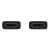 Kabel Samsung EP-DA705BB USB-C - USB-C czarny/black