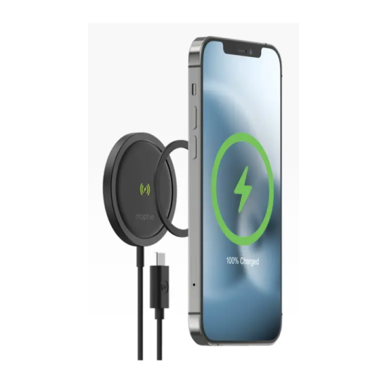 Ładowarka bezprzewodowa Mophie Snap+ Wireless Charging Pad MagSafe 15W (czarna)