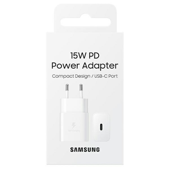 Ładowarka sieciowa Samsung EP-T1510NW 15W Fast Charge biały/white
