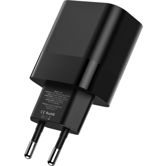 Ładowarka sieciowa Tech-Protect C30W 2-port Network Charger PD 30W QC 3.0 Black