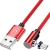 Kabel kątowy magnetyczny USAMS U54 1m microUSB czerwony/red SJ446USB02