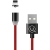 Kabel magnetyczny USAMS U-Sure lightning 1m 2.1A pleciony czerwony/red SJ292USB02