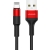 Kabel pleciony USAMS U5 2A lightning czerwony/red 1,2m SJ220IP02