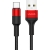 Kabel pleciony USAMS U5 2A USB-C czerwony/red 1,2m SJ221TC02