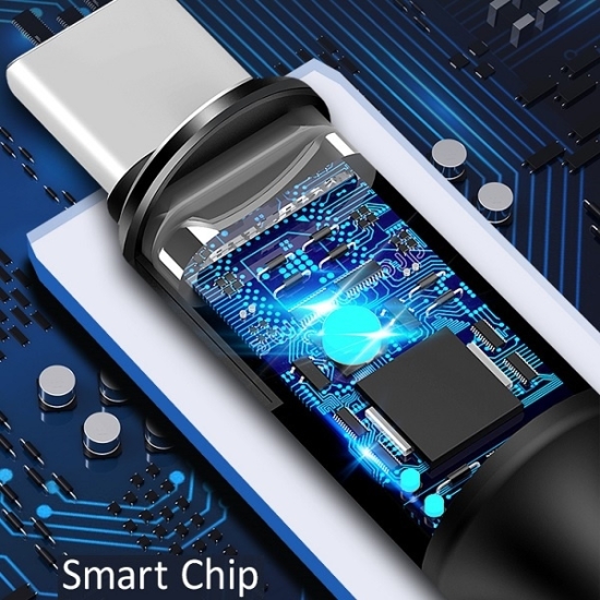 Kabel pleciony USAMS U5 2A USB-C czerwony/red 1,2m SJ221TC02