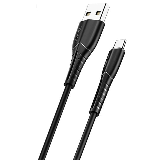 Kabel USAMS U35 microUSB 2A Fast Charge 1m czarny/black SJ365USB01