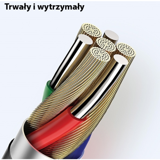 Kabel USAMS U35 microUSB 2A Fast Charge 1m czarny/black SJ365USB01