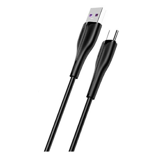 Kabel USAMS U38 USB-C 5A Fast Charge for OPPO/HUAWEI 1m czarny/black SJ376USB01