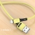Kabel USAMS U52 lightning 2A Fast Charge 1m żółty/yellow SJ434USB03