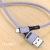 Kabel USAMS U52 USB-C 2A Fast Charge 1m purpurowy/purple SJ436USB04