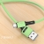Kabel USAMS U52 USB-C 2A Fast Charge 1m zielony/green SJ436USB02