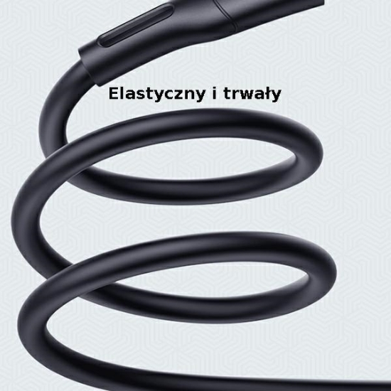 Kabel USAMS U68 lightning 2A Fast Charge 1m czarny/black SJ500USB01