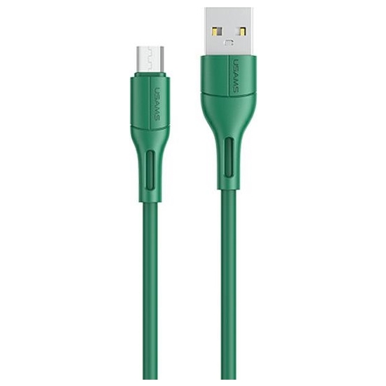 Kabel USAMS U68 microUSB 2A Fast Charge 1m zielony/green SJ502USB04