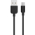 Kabel USAMS U-Turn microUSB 1m czarny/black 2A MICUSBXD01