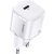 Ładowarka sieciowa USAMS T36 mini 1xUSB-C 20W PD3.0 Fast Charging biały/white CC124TC02