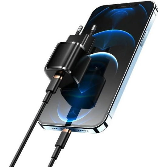 Ładowarka sieciowa USAMS T36 mini 1xUSB-C 20W PD3.0 Fast Charging biały/white CC124TC02