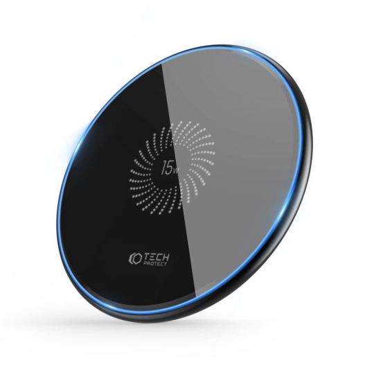 Ładowarka bezprzewodowa Tech-Protect QI15W-C1 Wireless Charger 15W Black