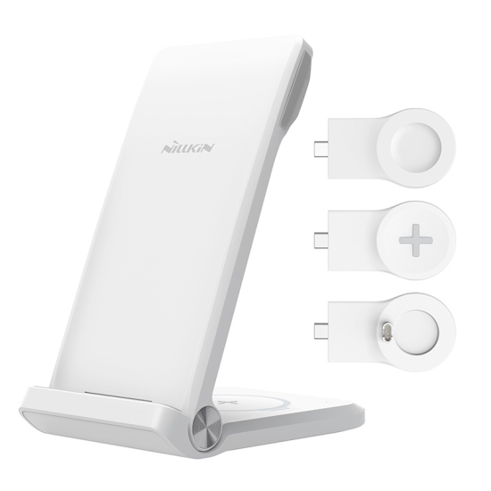 Ładowarka bezprzewodowa Nillkin Wireless Charging Powertrio 3in1 + adapter Garmin