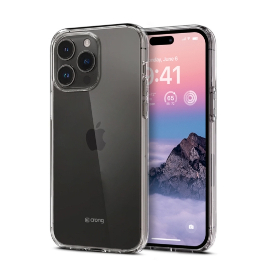 Etui Crong Crystal Slim Cover Apple iPhone 14 Pro Max (przezroczysty)