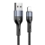 Kabel USAMS U55 USB-A/Lightning czarny/black 2A 1m (US-SJ448)