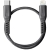 Kabel UNIQ Flex USB-C/Lightning 18W 30cm Nylon szary/charcoal grey
