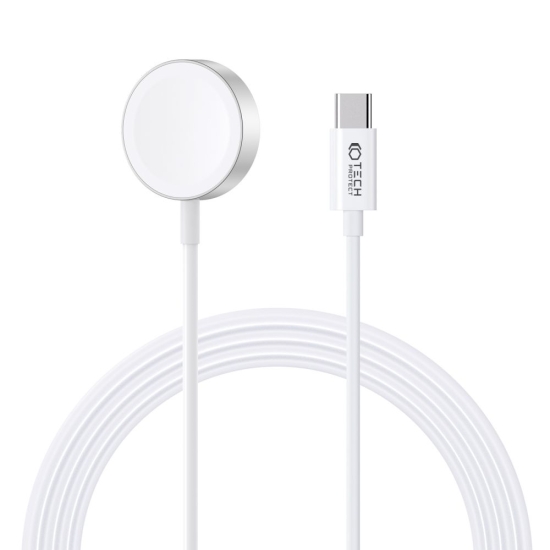 Ładowarka do Apple Watch Tech-Protect Ultraboost Magnetic Charging USB-C 120cm White