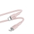 Kabel PURO ICON Soft Cable USB-C/USB-C 1.5m (Dusty Pink)