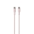 Kabel PURO ICON Soft Cable USB-C/USB-C 1.5m (Dusty Pink)