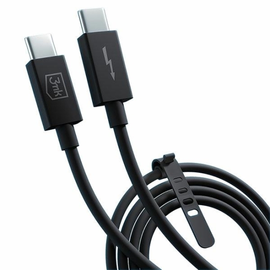 Kabel 3MK Hyper ThunderBolt USB-C/USB-C 1m 240W 5A