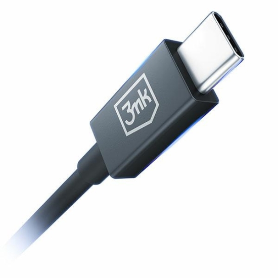 Kabel 3MK Hyper ThunderBolt USB-C/USB-C 1m 240W 5A