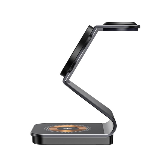 Ładowarka bezprzewodowa Tech-Protect Qi15W-A29 3in1 Magnetic MagSafe Wireless Charger Black