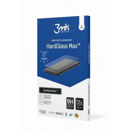 Szkło hartowane 3MK HardGlass Max Apple iPhone 15 Plus / 14 Plus czarne