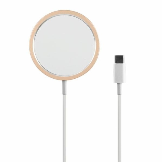 Ładowarka indukcyjna Guess GUCBMSLRD USB-C 15W MagSafe złoty/gold