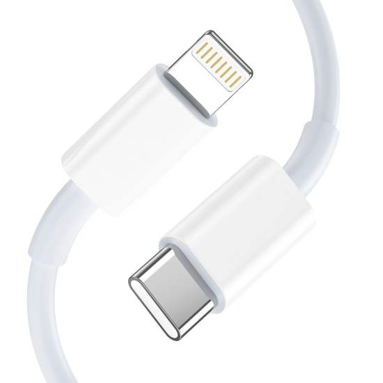Ładowarka sieciowa Tech-Protect C35W, 2xUSB-C, PD, 35W + kabel lightning biała