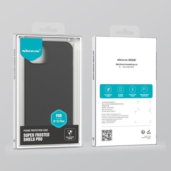 Etui Nillkin Super Shield Pro iPhone 15 Plus Red / Czerwony