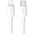 Ładowarka sieciowa USAMS US-CC183 USB-C 20W PD3.0 + kabel US-SJ610 USB-C / Lightning biały/white