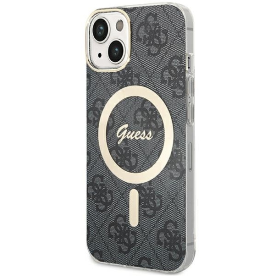 Etui Guess GUHMP15MH4STK Apple iPhone 15 Plus / 14 Plus hardcase 4G MagSafe czarny/black
