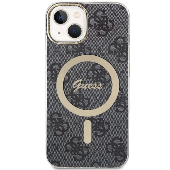 Etui Guess GUHMP15MH4STK Apple iPhone 15 Plus / 14 Plus hardcase 4G MagSafe czarny/black
