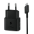 Ładowarka sieciowa Samsung EP-T2510XB 25W Fast Charge + kabel USB-C / USB-C czarny/black