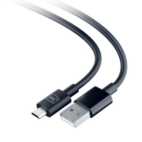 Kabel 3MK Hyper USB-A / microUSB 1.2m 5V 2.4A Czarny/Black