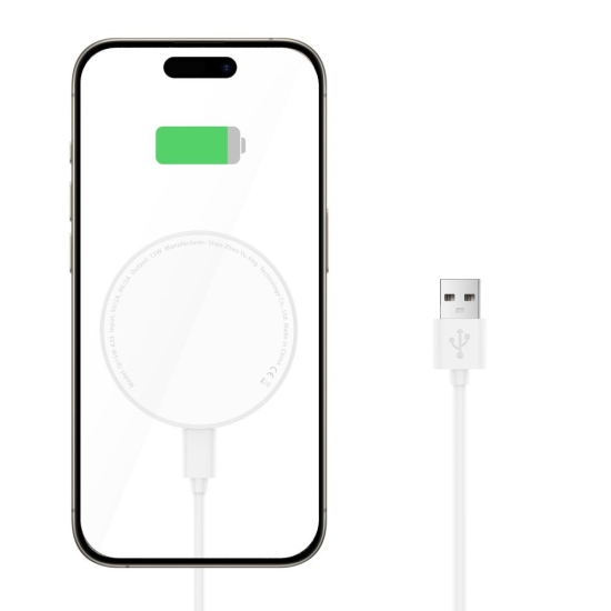 Ładowarka bezprzewodowa Tech-Protect QI15W-A33 Magnetic MagSafe Wireless Charger White