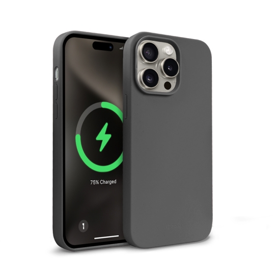 Etui Crong Color Cover Magnetic Apple iPhone 15 Pro Max MagSafe tytanowy