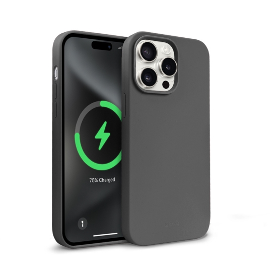 Etui Crong Color Cover Magnetic Apple iPhone 15 Pro Max MagSafe tytanowy