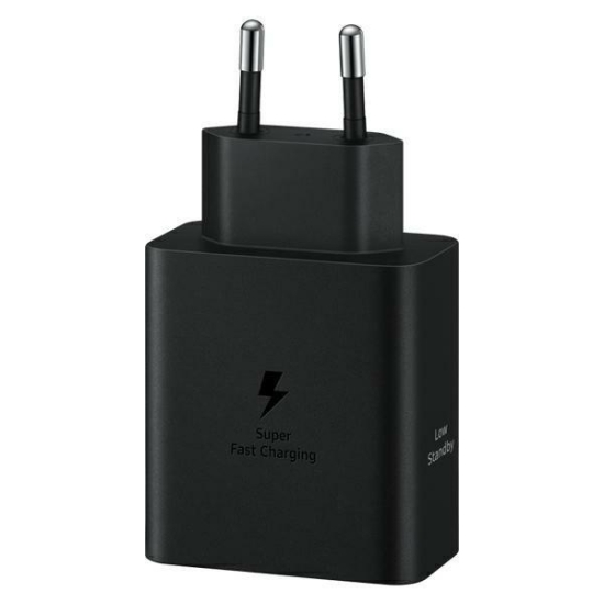 Ładowarka sieciowa Samsung EP-T5020XBEGEU USB-C 25W, USB-C 50W PD + kabel USB-C / USB-C 5A 1.8m Super Fast Charge czarny/black