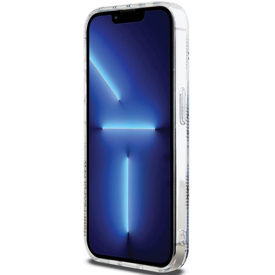 Etui Karl Lagerfeld KLHCP15XHKLPCHT Apple iPhone 15 Pro Max hardcase IML Choupette Head & Monogram transparent