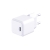 Ładowarka sieciowa 3MK Hyper Charger PD 25W biała/white + kabel USB-C / USB-C