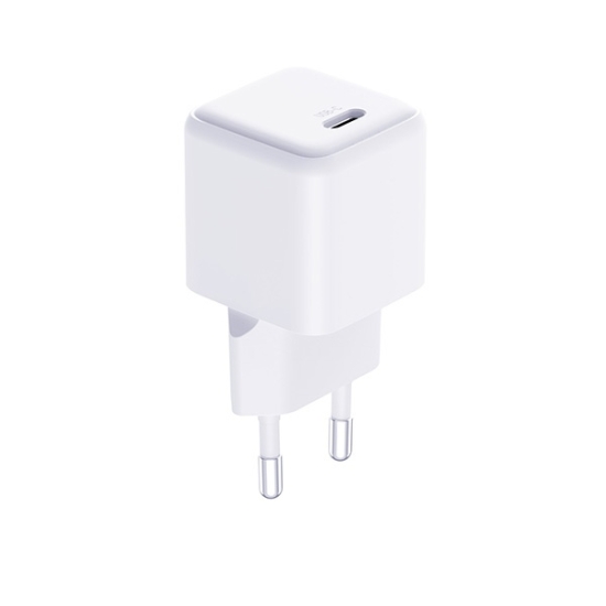 Ładowarka sieciowa 3MK Hyper Charger PD 25W biała/white + kabel USB-C / USB-C