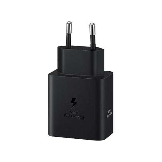Ładowarka sieciowa Samsung EP-T4511XBEGEU USB-C PD 45W + kabel USB-C / USB-C 3A 1.8m Super Fast Charge czarny/black