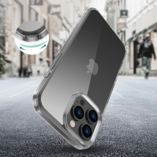 Etui Tech-Protect Flexair Hybrid Apple iPhone 16 Pro Max Clear