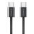 Kabel AWEI CL-219T USB-C / USB-C 60W 1m kompatybilny z iPhone 15 czarny